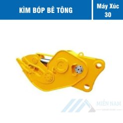 Kìm bóp bê tông máy xúc đào 30