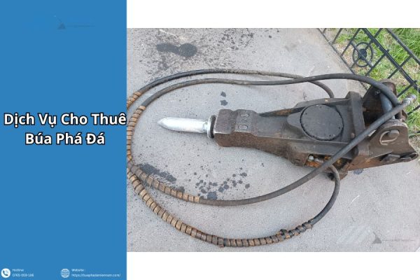 Dịch vụ cho thuê búa phá đá thủy lực