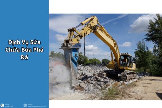 Dịch vụ sửa chữa búa phá đá thủy lực